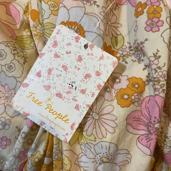 FreePeople Boho chic maxi floral dress - Picture 5 of 6